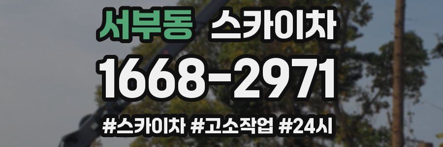 서부동 스카이차