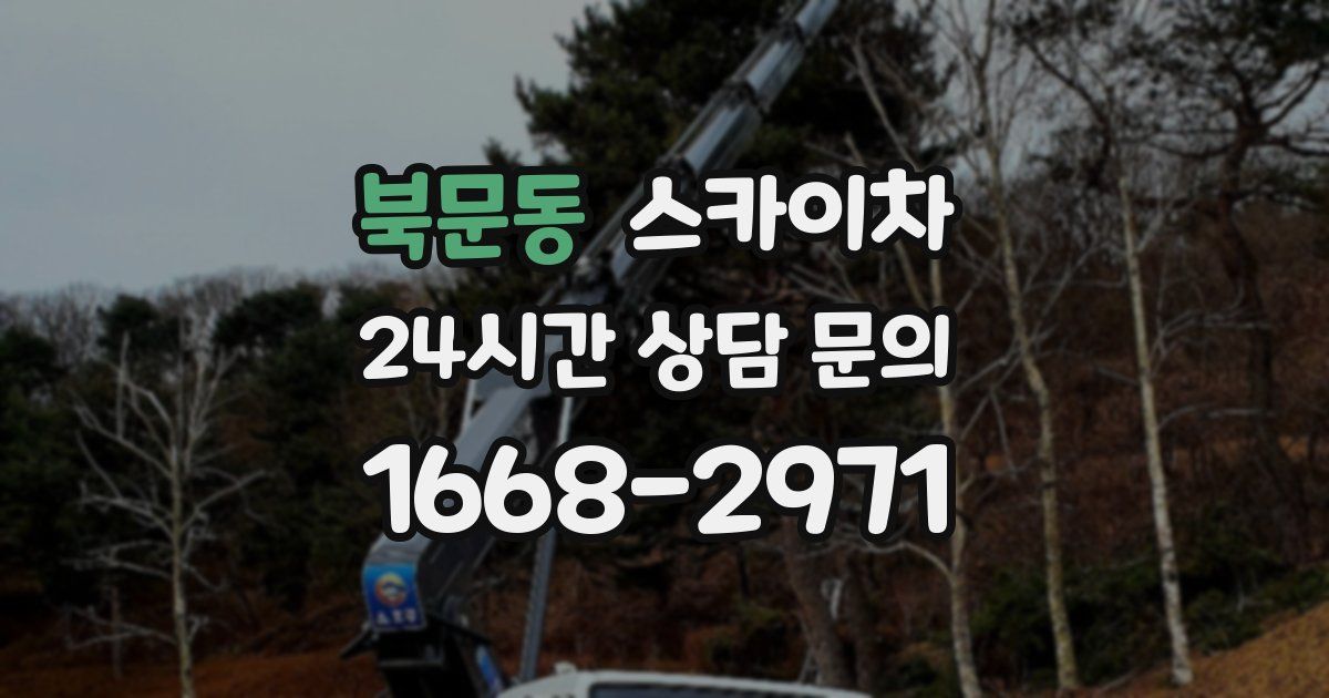 북문동 스카이차