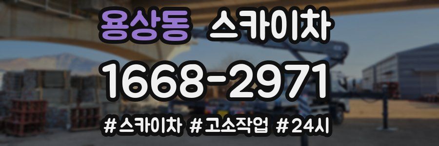 용상동 스카이차