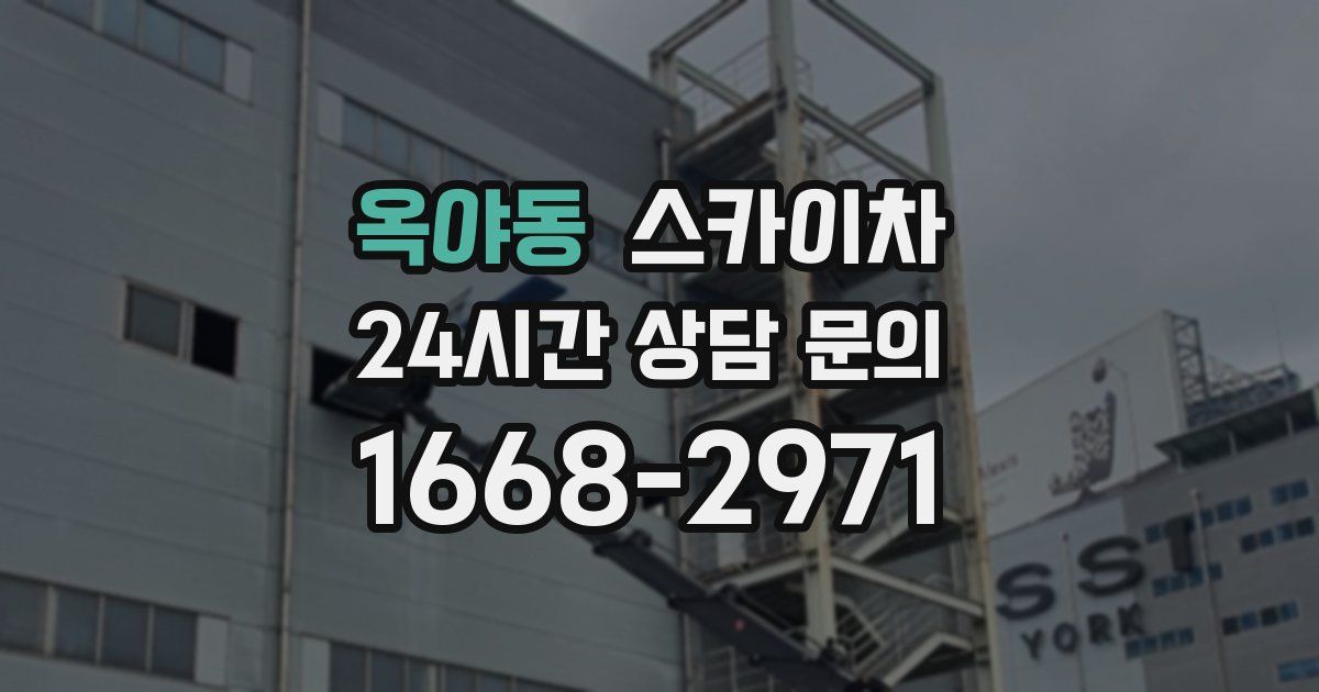 옥야동 스카이차