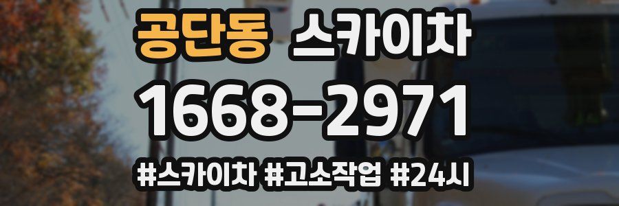 공단동 스카이차