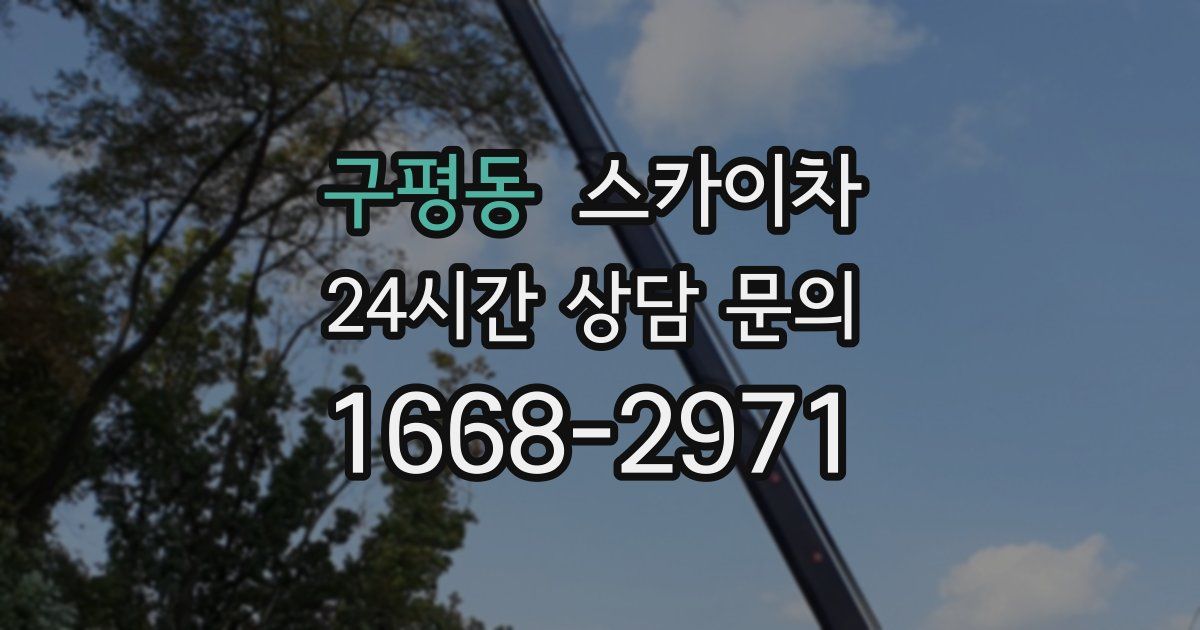 구평동 스카이차