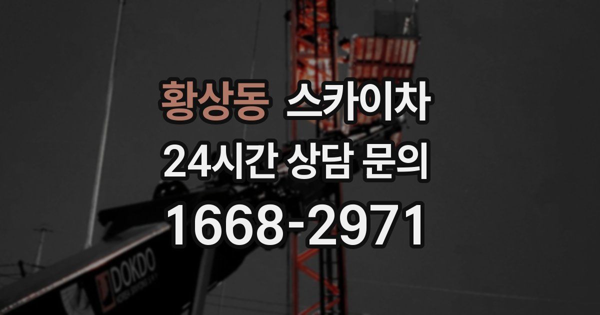 황상동 스카이차