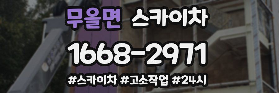 무을면 스카이차