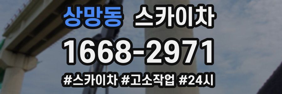 상망동 스카이차