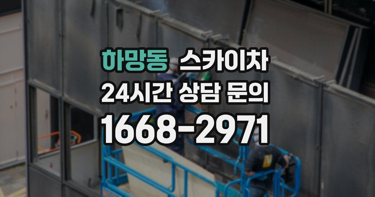 하망동 스카이차