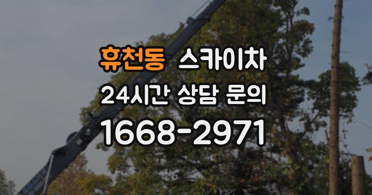 휴천동 스카이차