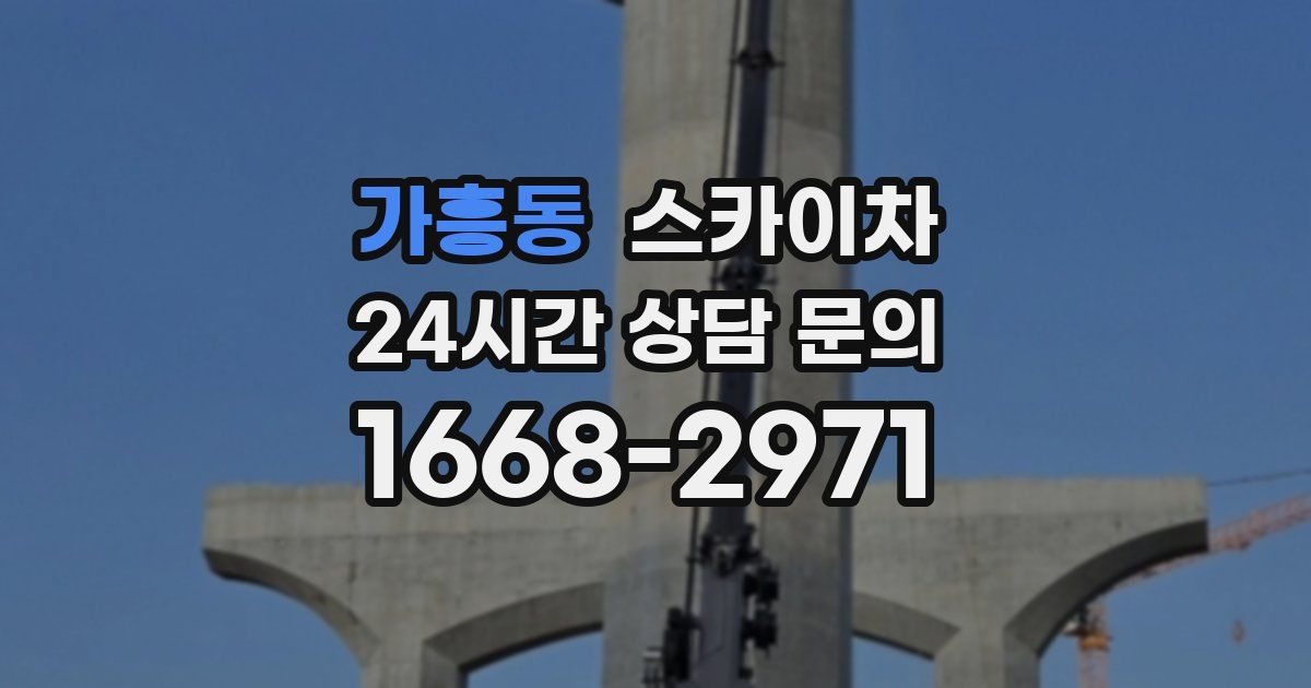가흥동 스카이차