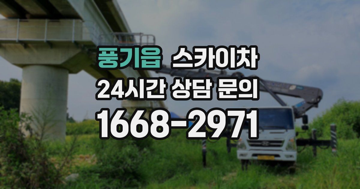 풍기읍 스카이차