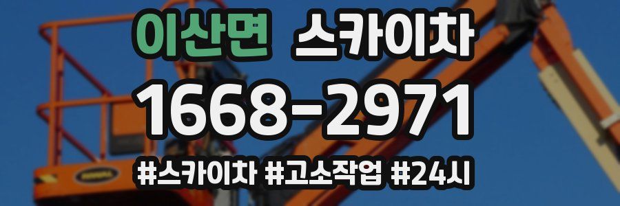 이산면 스카이차