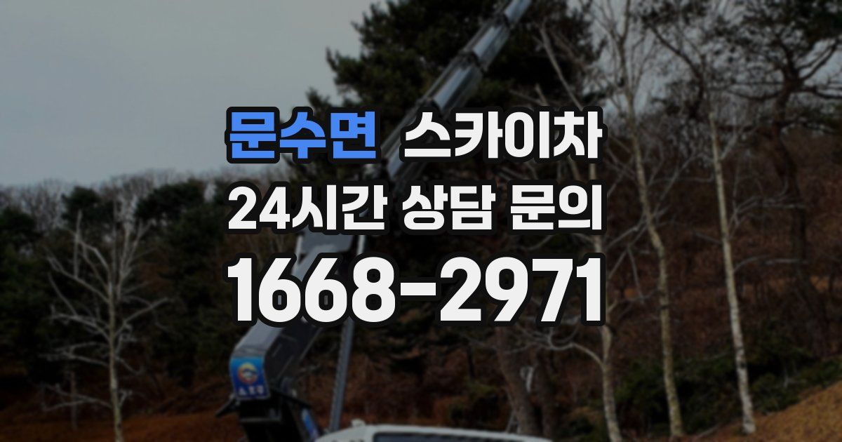 문수면 스카이차