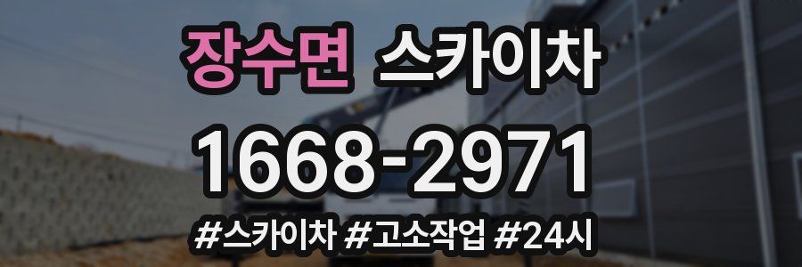 장수면 스카이차