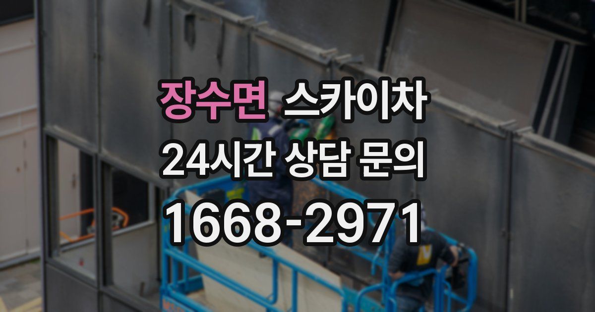 장수면 스카이차