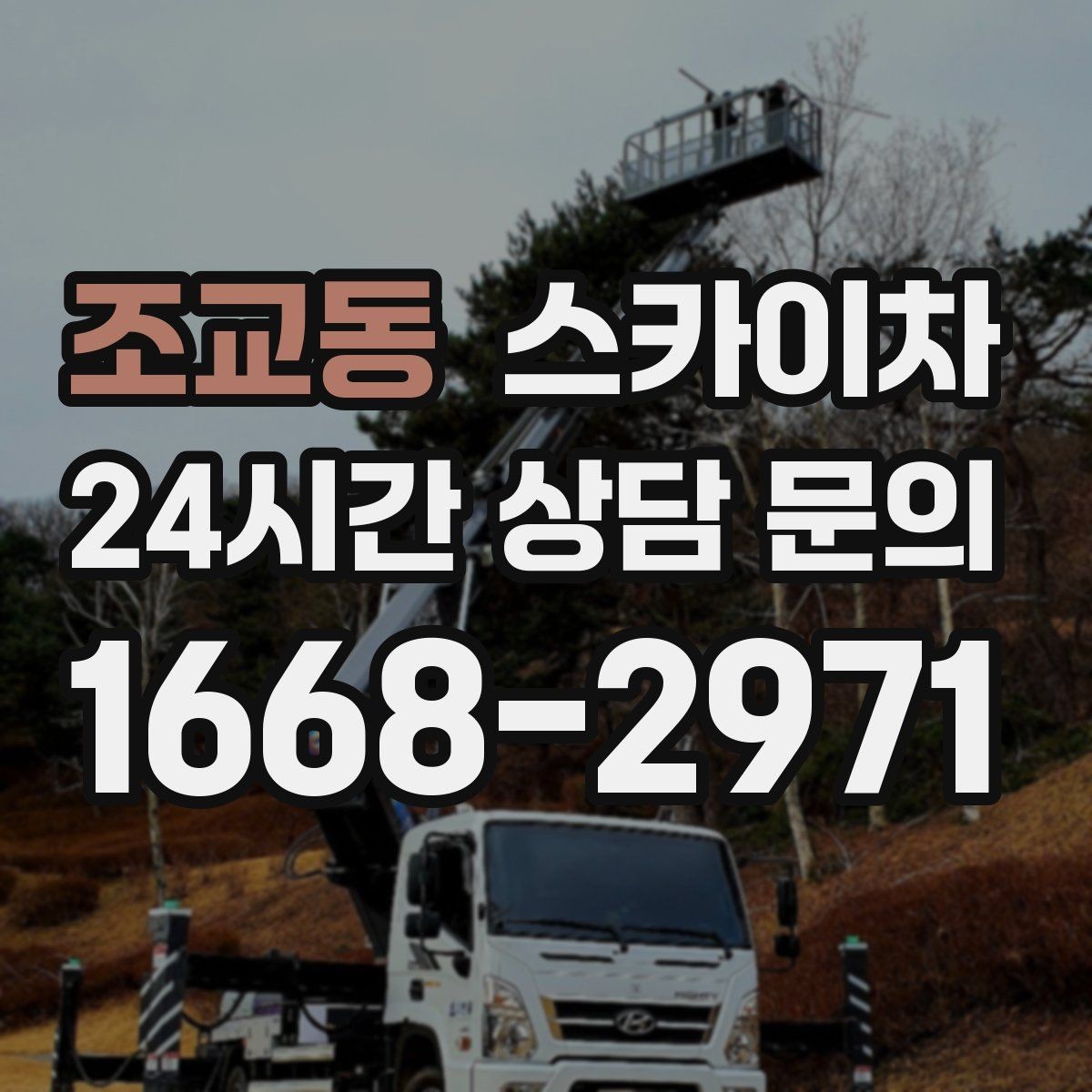 조교동 스카이차 낙하 위험 시설물 점검이 필요할 때