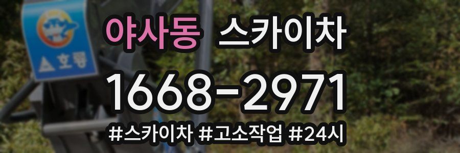 야사동 스카이차