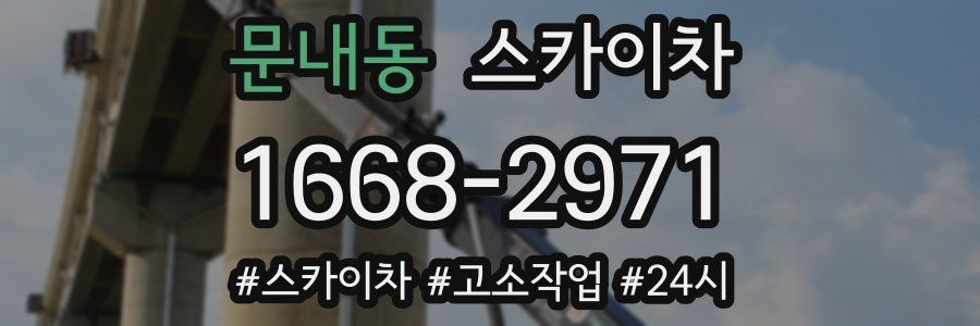 문내동 스카이차