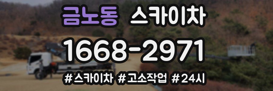 금노동 스카이차