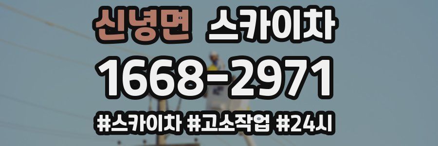 신녕면 스카이차