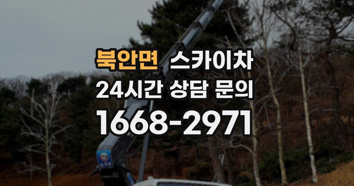 북안면 스카이차