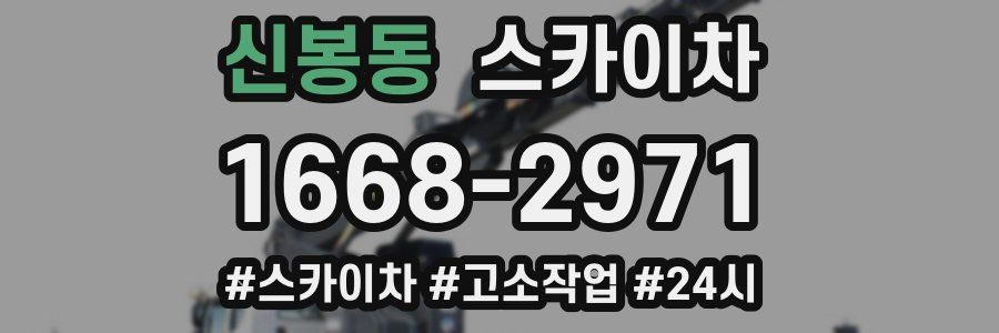 신봉동 스카이차