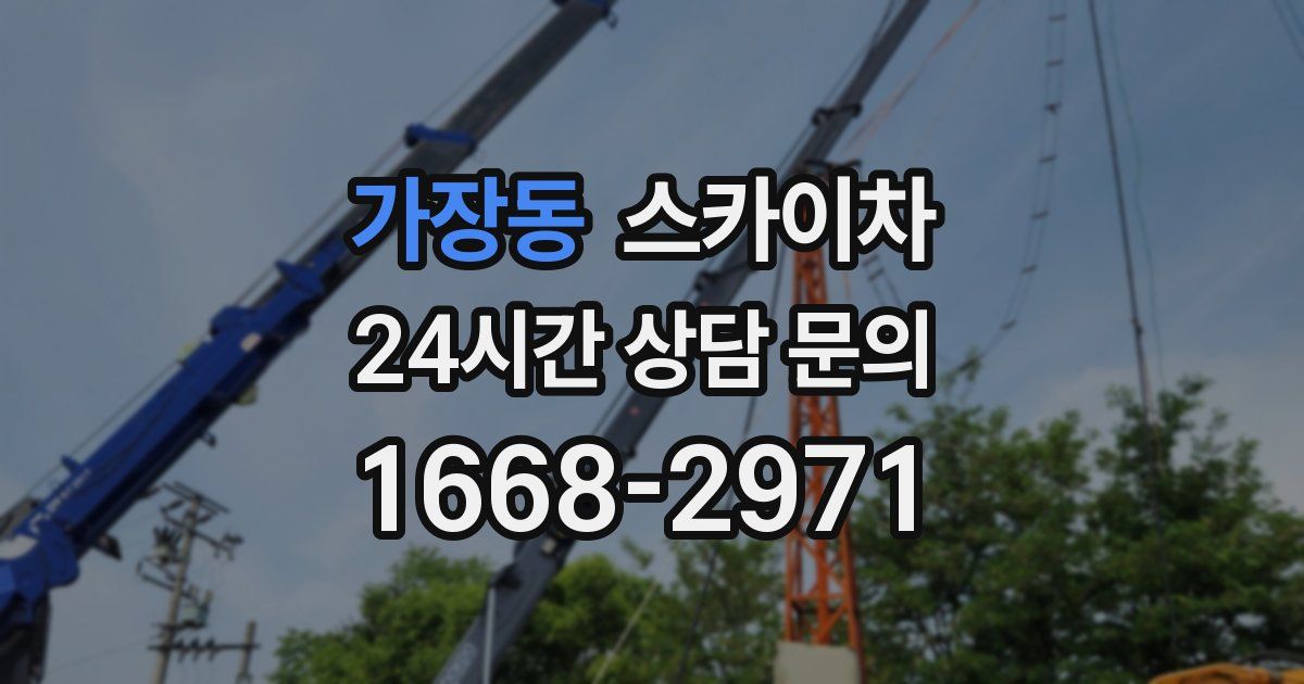 가장동 스카이차