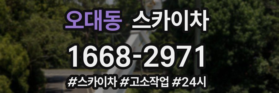 오대동 스카이차