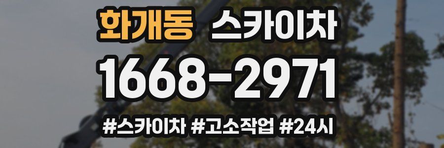 화개동 스카이차