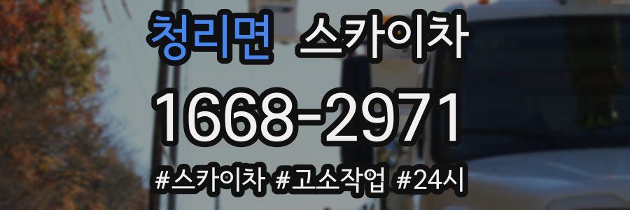 청리면 스카이차