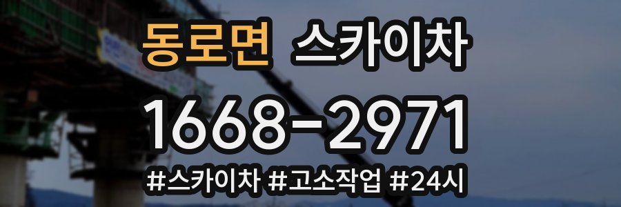 동로면 스카이차