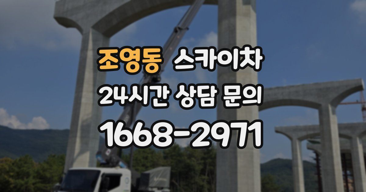 조영동 스카이차