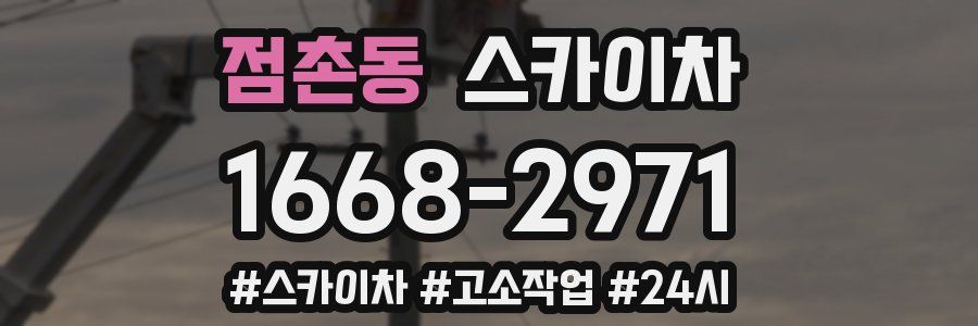 점촌동 스카이차