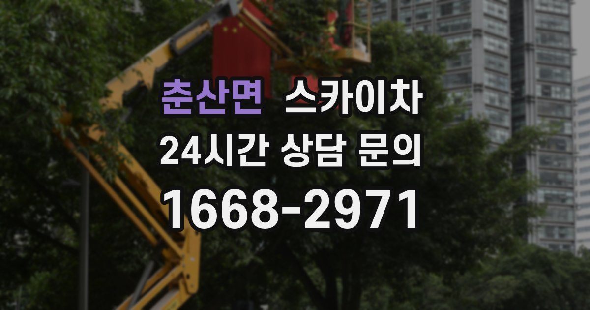 춘산면 스카이차