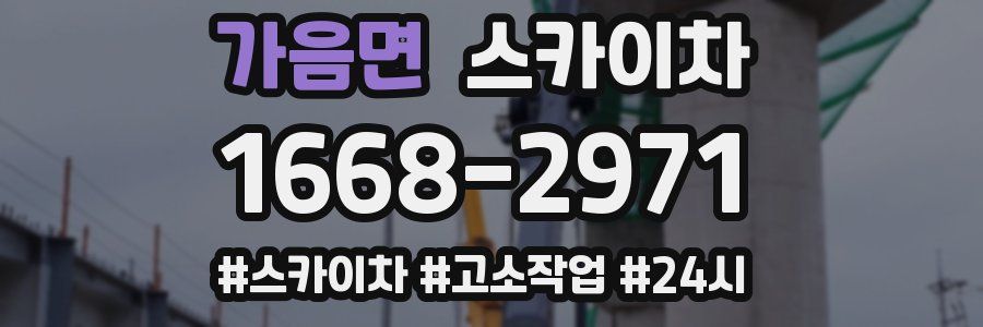 가음면 스카이차