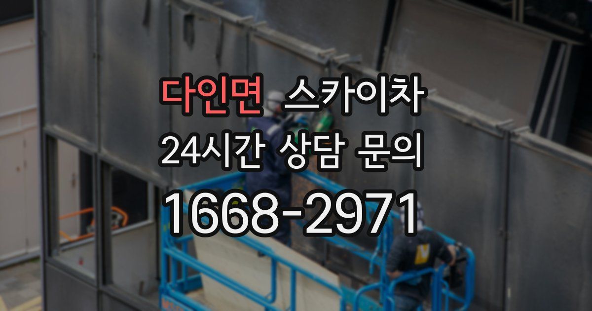 다인면 스카이차