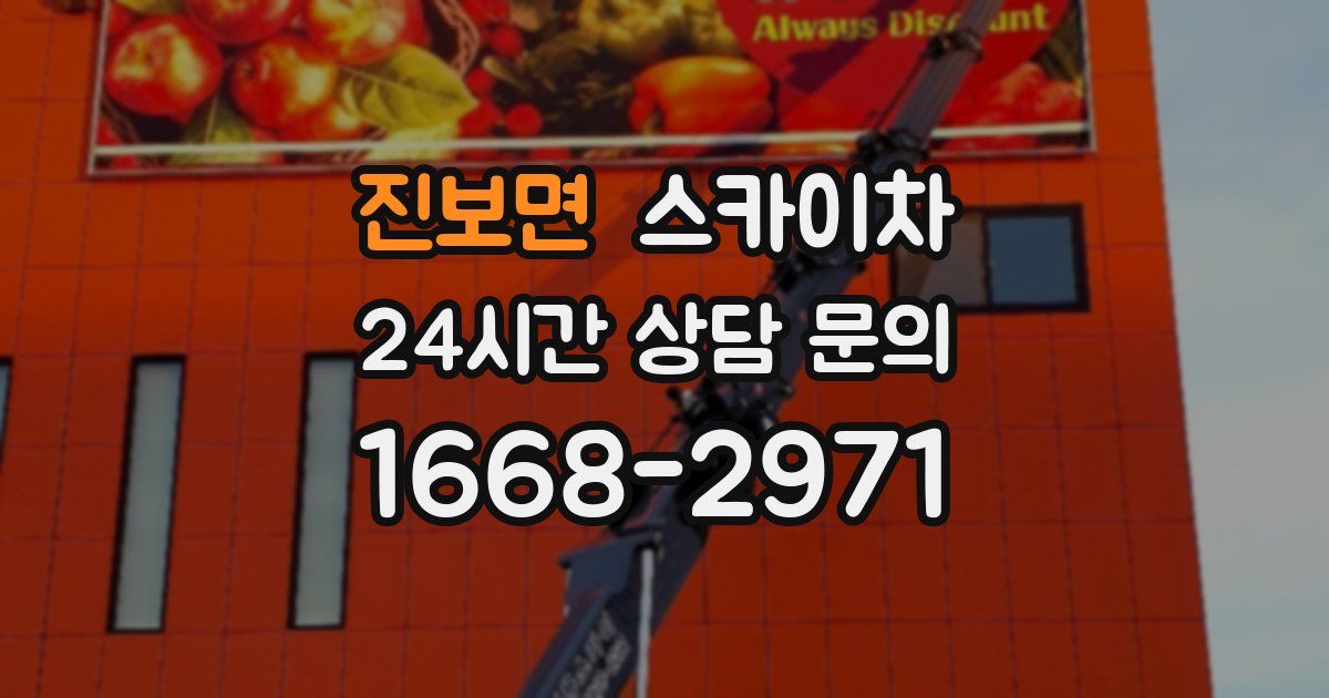 진보면 스카이차