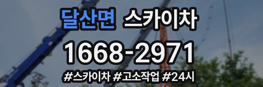 달산면 스카이차