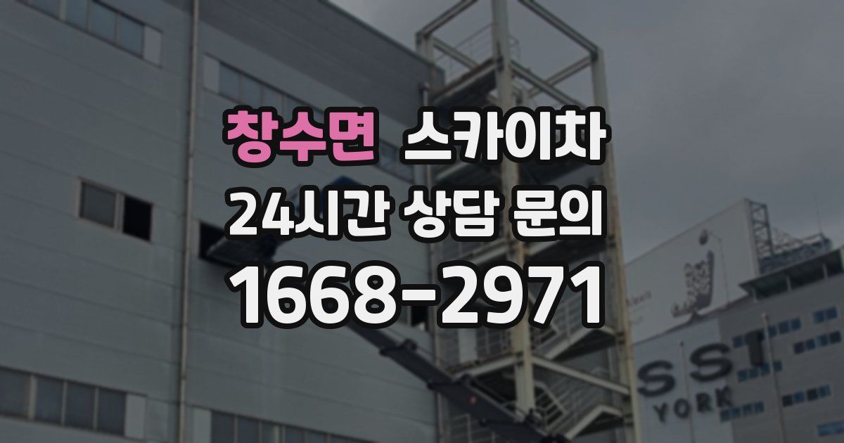 창수면 스카이차