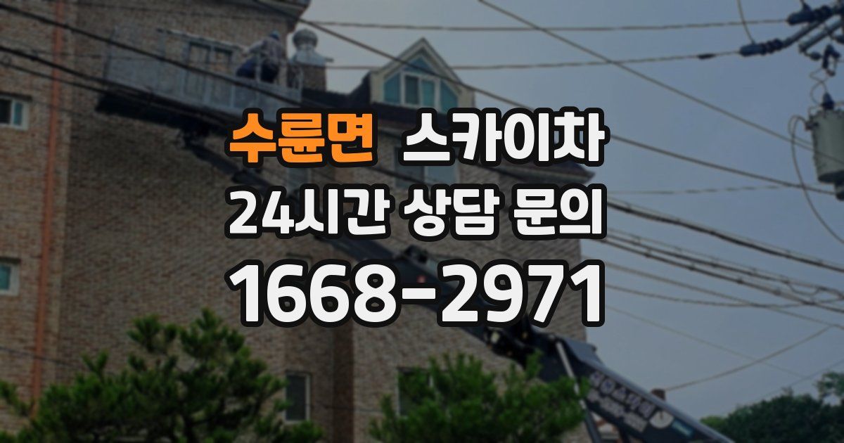 수륜면 스카이차