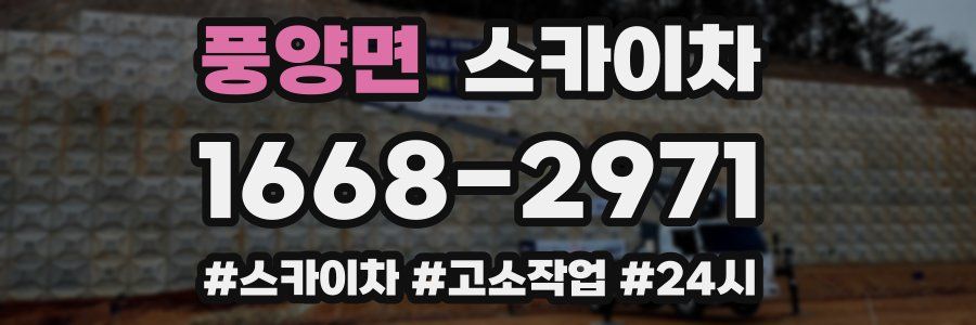 풍양면 스카이차