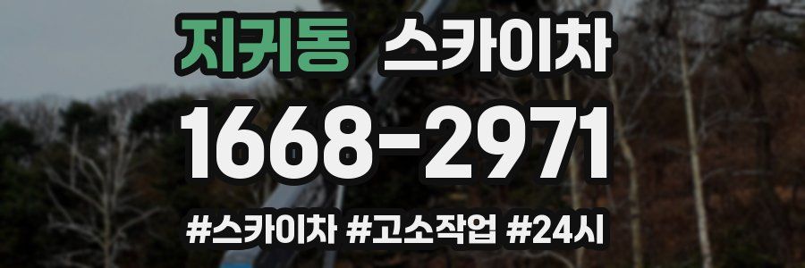 지귀동 스카이차