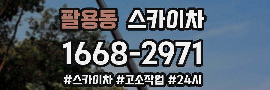 팔용동 스카이차