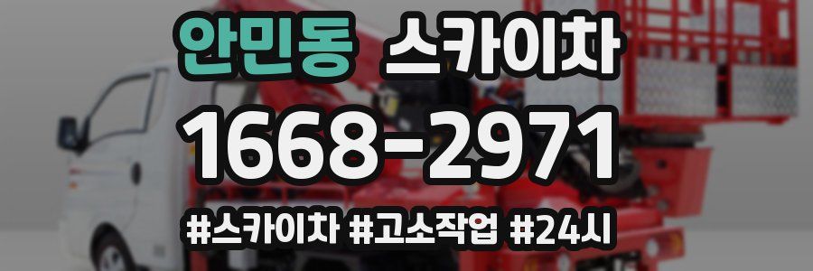 안민동 스카이차