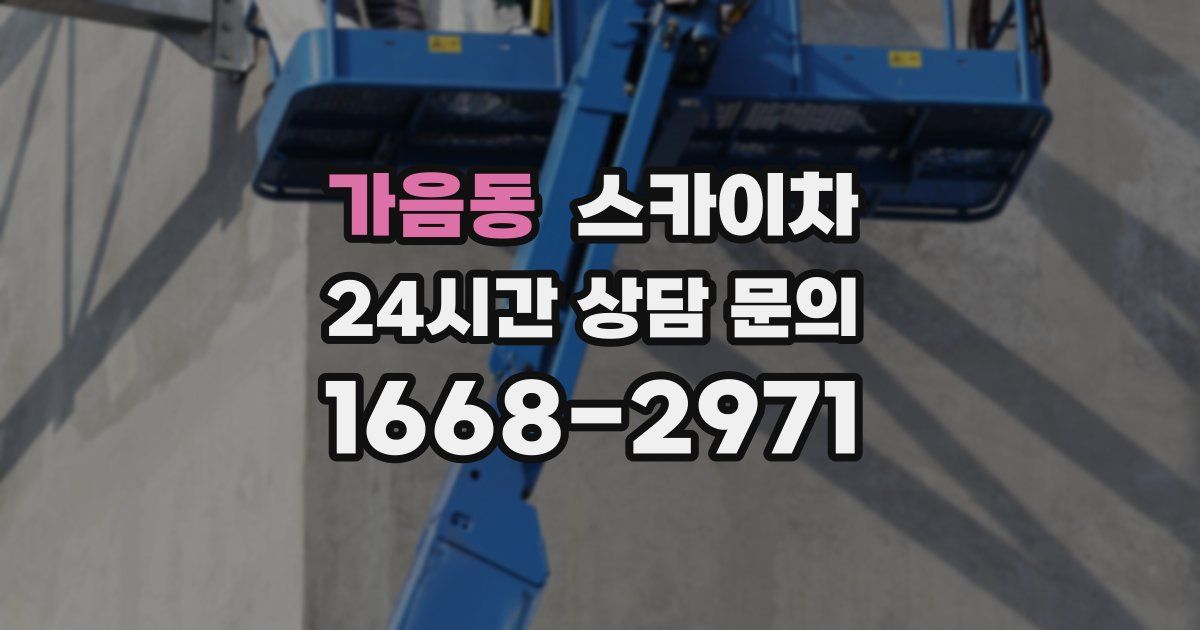 가음동 스카이차