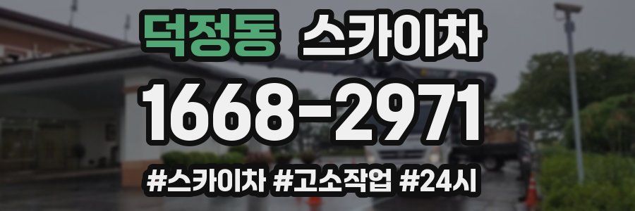 덕정동 스카이차