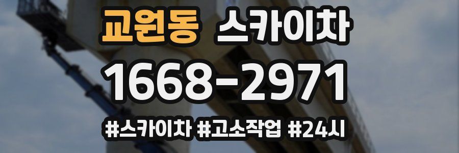 교원동 스카이차