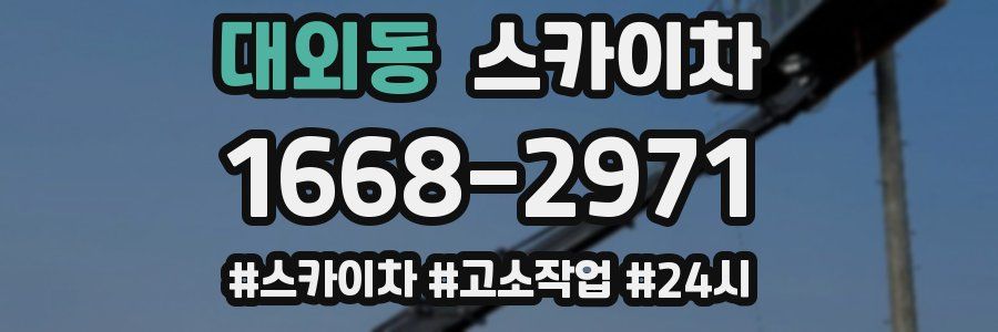 대외동 스카이차