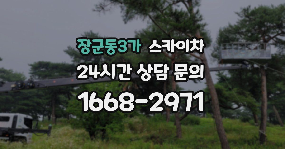 장군동3가 스카이차