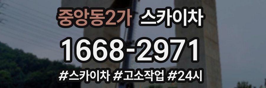 중앙동2가 스카이차