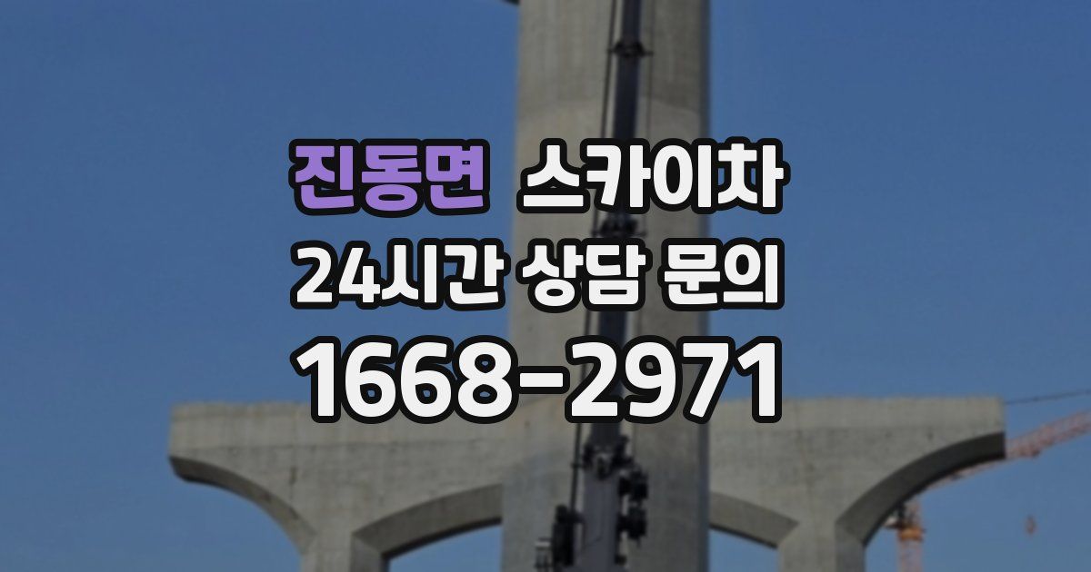 진동면 스카이차