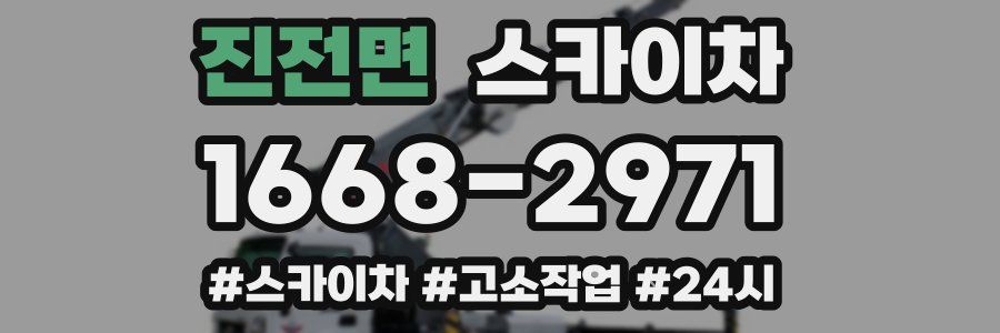 진전면 스카이차